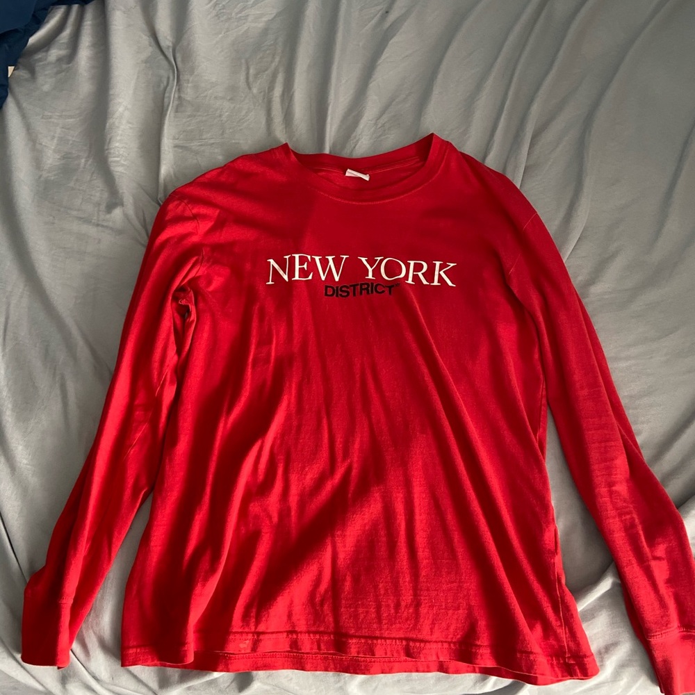 New york Red T-shirt
